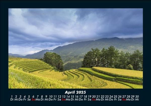 Produktbild: Naturlandschaften 2025 Fotokalender DIN A5