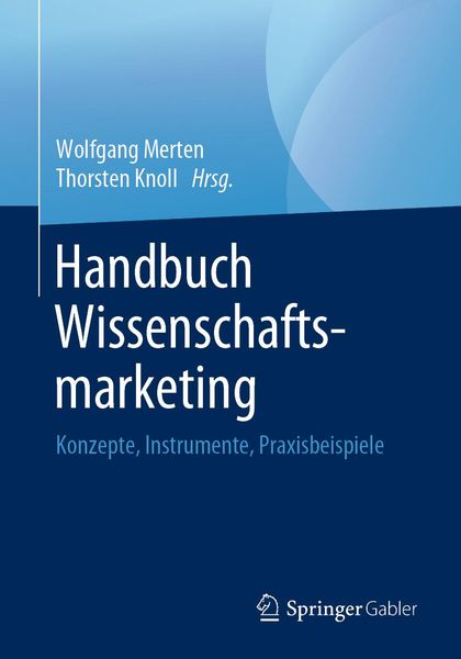 Produktbild: Handbuch Wissenschaftsmarketing