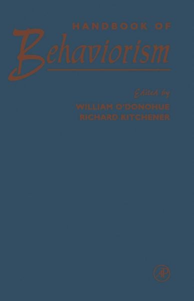 Produktbild: Handbook of Behaviorism