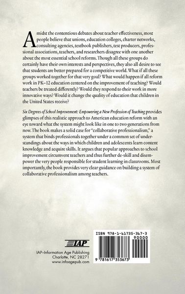 Produktbild: Six Degrees of School Improvement