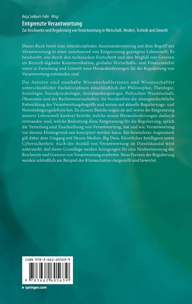 Produktbild: Entgrenzte Verantwortung