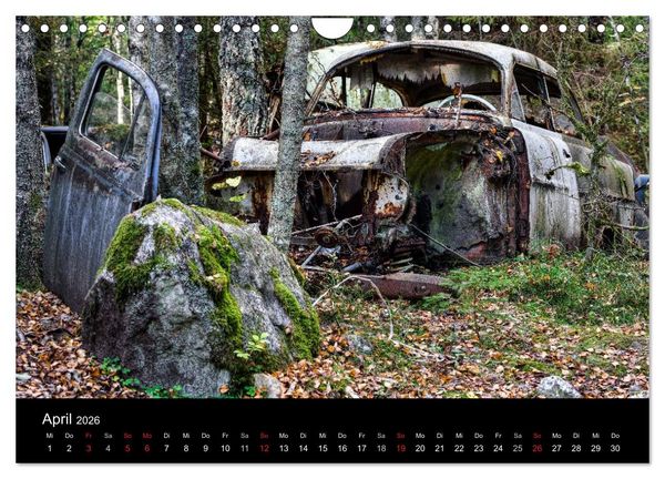 Produktbild: Autos, abgestellt und vergessen (Wandkalender 2026 DIN A4 quer), CALVENDO Monatskalender