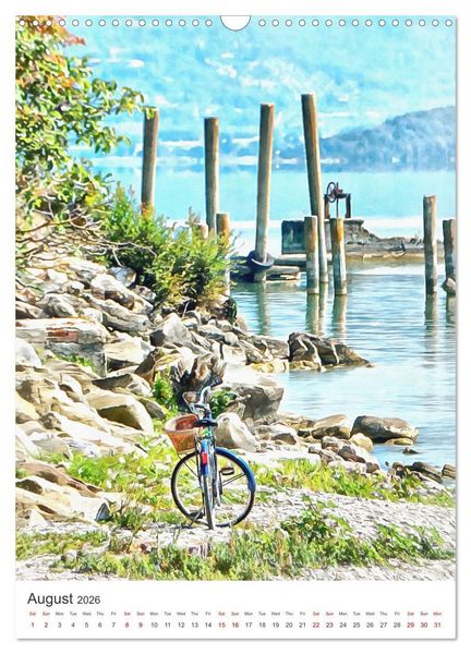 Produktbild: A Year Of Bicycles (Wall Calendar 2026 DIN A3 portrait), CALVENDO 12 Month Wall Calendar