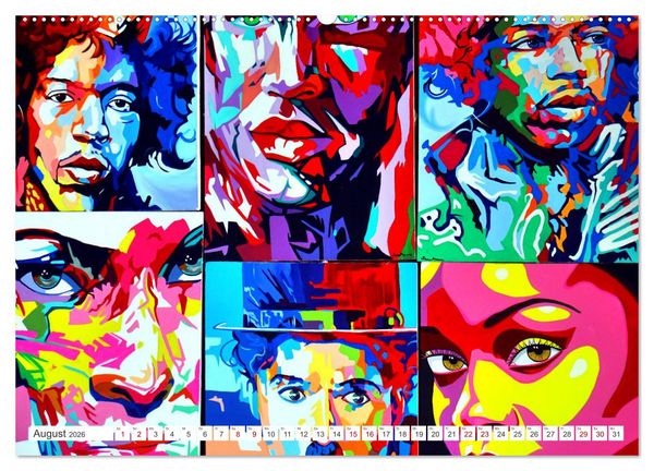 Produktbild: Faces of Cuba - Gesichter Kubas (hochwertiger Premium Wandkalender 2026 DIN A2 quer), Kunstdruck in Hochglanz