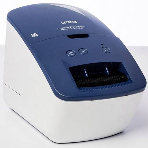 Brother QL-600B Etiketten-Drucker Thermodirekt 300 x 600 dpi Etikettenbreite (max.): 62 mm USB