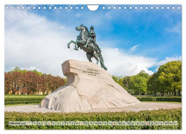 Produktbild: St. Petersburg - Historische Altstadt (Wandkalender 2026 DIN A4 quer), CALVENDO Monatskalender