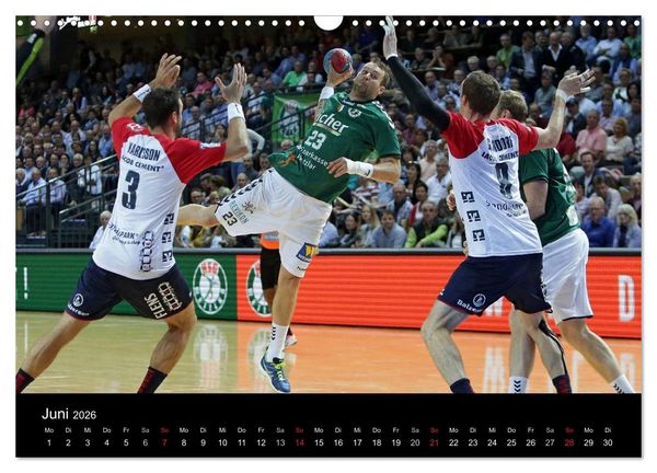 Produktbild: Handball Bundesliga - HSG Wetzlar (Wandkalender 2026 DIN A3 quer), CALVENDO Monatskalender