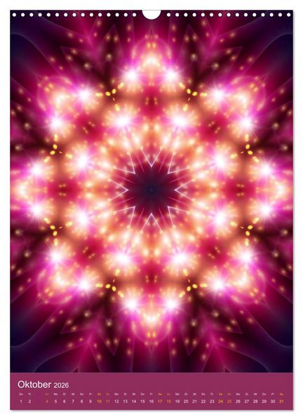 Produktbild: Lichtvolle Mandalas (Wandkalender 2026 DIN A3 hoch), CALVENDO Monatskalender