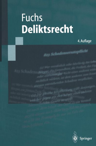 Produktbild: Deliktsrecht