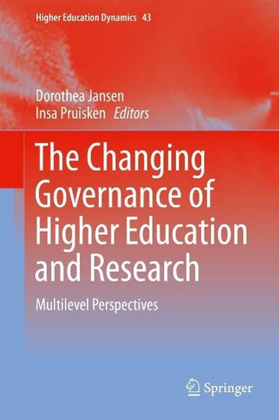 Produktbild: The Changing Governance of Higher Education and Research