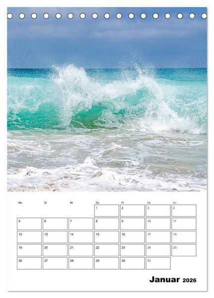 Produktbild: Boa Vista - die &bdquo;Perle&ldquo; der Kapverden (Tischkalender 2026 DIN A5 hoch), CALVENDO Monatskalender