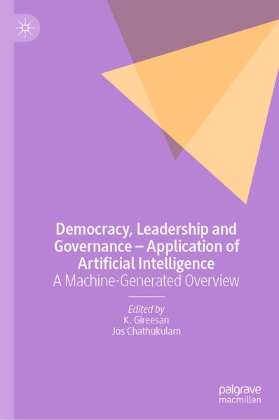 Produktbild: Democracy, Leadership and Governance &ndash; Application of Artificial Intelligence