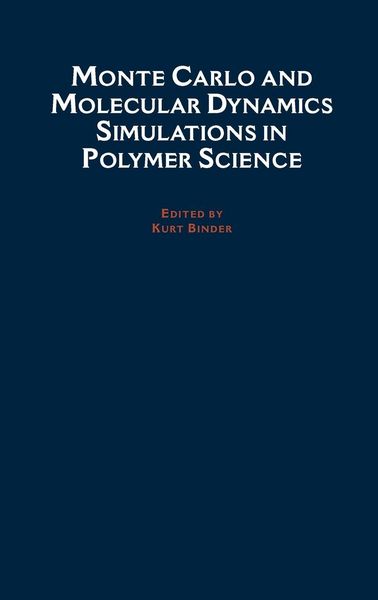 Produktbild: Monte Carlo and Molecular Dynamics Simulations in Polymer Science