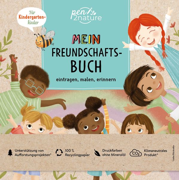 'Mein Freundschaftsbuch. Eintragen, Malen, Erinnern Für Kinder ab 3