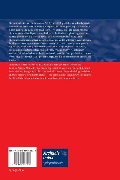 Produktbild: Multi-Objective Swarm Intelligent Systems