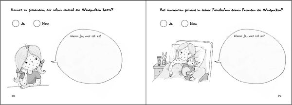 Produktbild: Wilma und die Windpocken - Das Bilder-Erz&auml;hlbuch f&uuml;r Kinder, die Windpocken haben oder mehr dar&uuml;ber wissen wollen