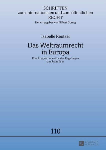 Produktbild: Das Weltraumrecht in Europa