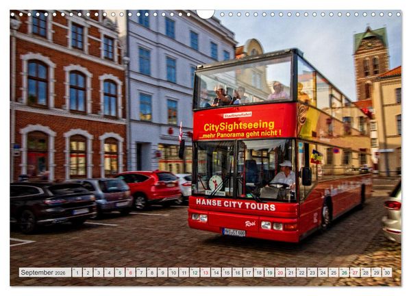 Produktbild: Wismar &ndash; Eine Hansestadt mit Charme (Wandkalender 2026 DIN A3 quer), CALVENDO Monatskalender