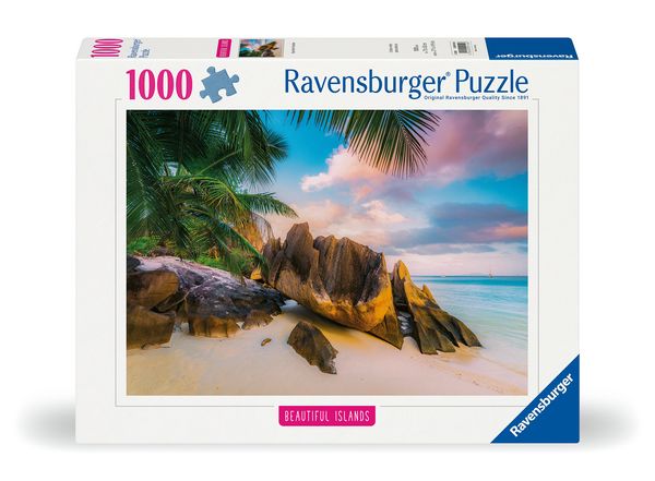 Produktbild: Erwachsenenpuzzle 1000 Teile - Seychellen