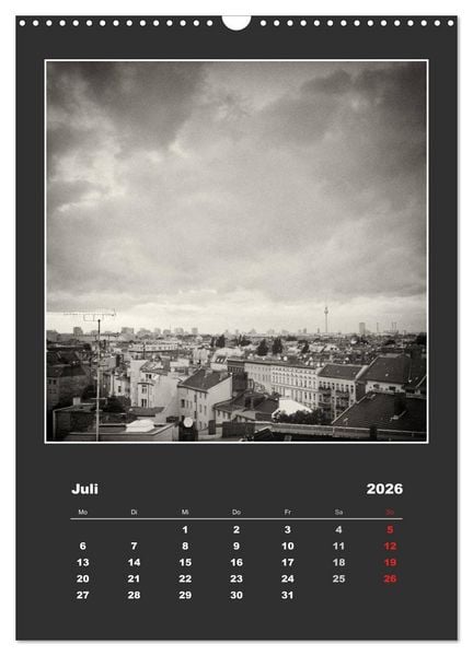 Produktbild: Berlin - Portrait einer Stadt (Wandkalender 2026 DIN A3 hoch), CALVENDO Monatskalender