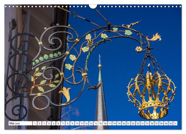 Produktbild: Dekorative Nasenschilder (Wandkalender 2026 DIN A3 quer), CALVENDO Monatskalender