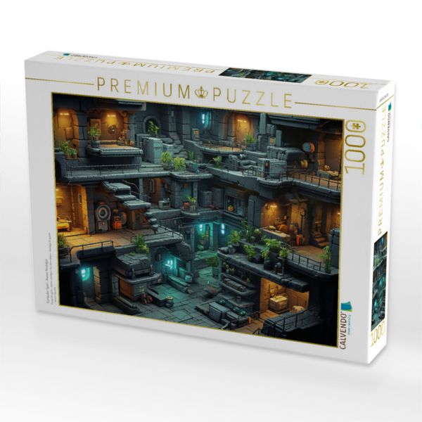 Produktbild: CALVENDO Puzzle Computer Spiel - Gamer Nostalgie | 1000 Teile Lege-Gr&ouml;&szlig;e 64x48cm Foto-Puzzle f&uuml;r gl&uuml;ckliche Stunden