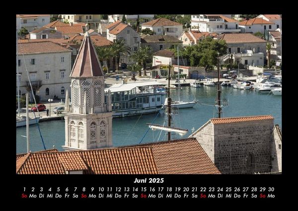 Produktbild: Kroatien 2025 Fotokalender DIN A3