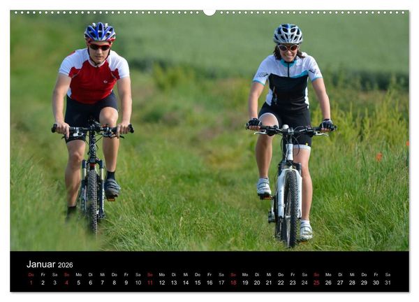 Produktbild: BIKE and FUN (Wandkalender 2026 DIN A2 quer), CALVENDO Monatskalender