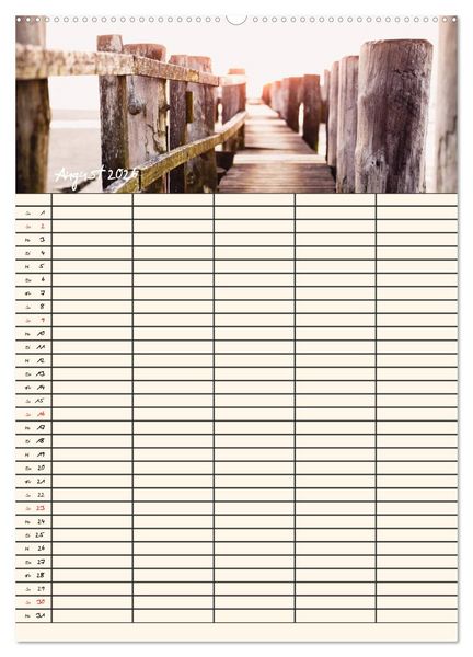 Produktbild: Noch mehr F&ouml;hrweh Familienplaner (hochwertiger Premium Wandkalender 2026 DIN A2 hoch), Kunstdruck in Hochglanz