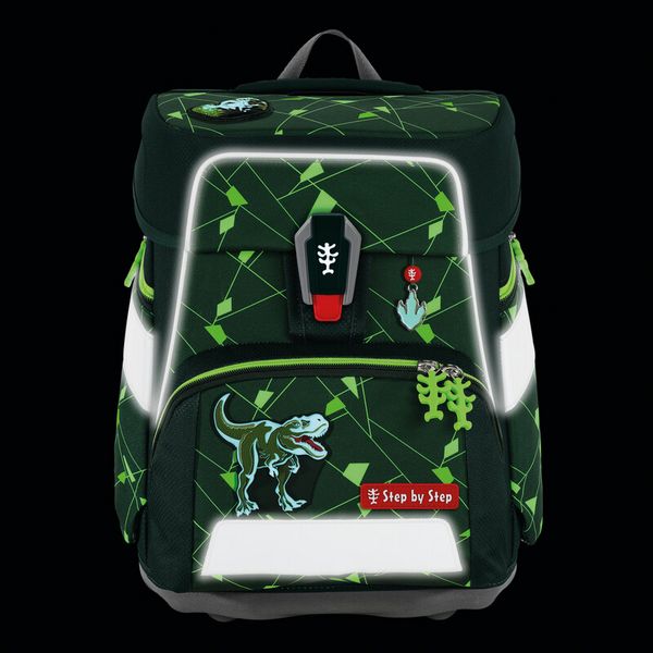 Produktbild: STEP BY STEP&reg; Schulrucksack-Set Space Shine 5teilig Special Edition, Dino Night Tyro