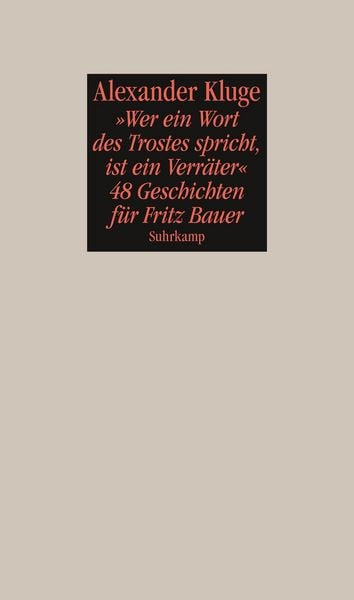 Produktbild: &raquo;Wer ein Wort des Trostes spricht, ist ein Verr&auml;ter&laquo;
