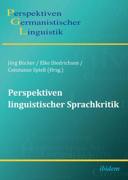 Produktbild: Perspektiven linguistischer Sprachkritik