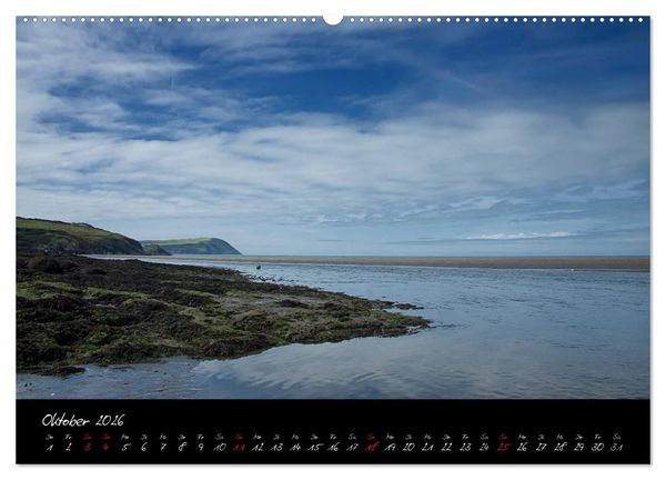 Produktbild: Wales - Pembrokeshire Coast Path (hochwertiger Premium Wandkalender 2026 DIN A2 quer), Kunstdruck in Hochglanz