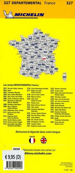 Produktbild: Michelin Beaujolais/Loire Rh&ocirc;ne