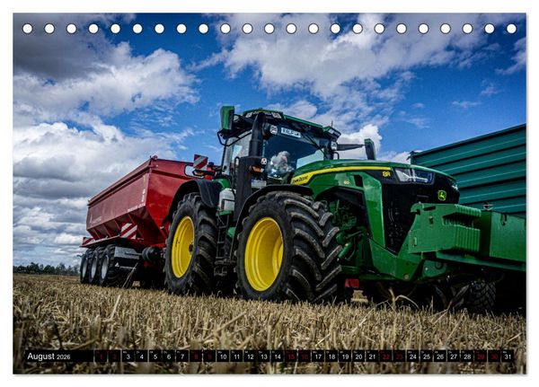 Produktbild: Agrartechnik (Tischkalender 2026 DIN A5 quer), CALVENDO Monatskalender