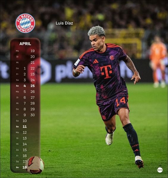 Produktbild: FC Bayern M&uuml;nchen Postkartenkalender 2027