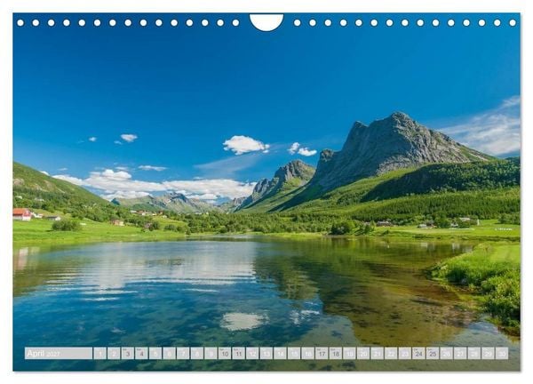 Produktbild: Norway / UK-Version (Wall Calendar 2027 DIN A4 landscape), CALVENDO 12 Month Wall Calendar