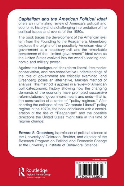 Produktbild: Capitalism and the American Political Ideal