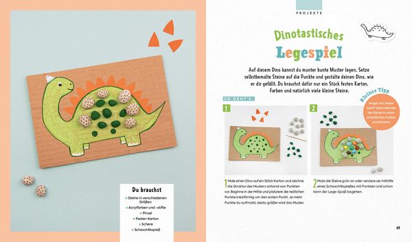 Produktbild: Kunterbunt, eckig, rund &ndash; Steine bemalen f&uuml;r Kids