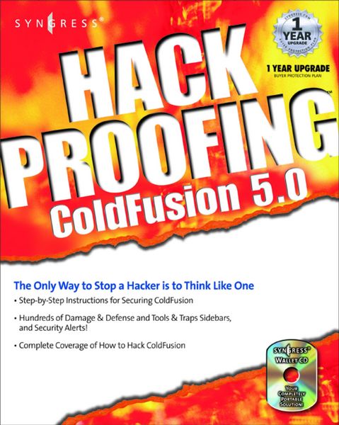 Produktbild: Hack Proofing ColdFusion