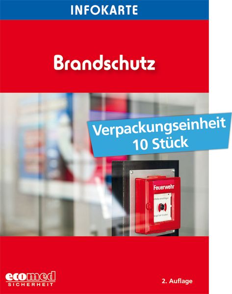 Produktbild: Infokarte Brandschutz