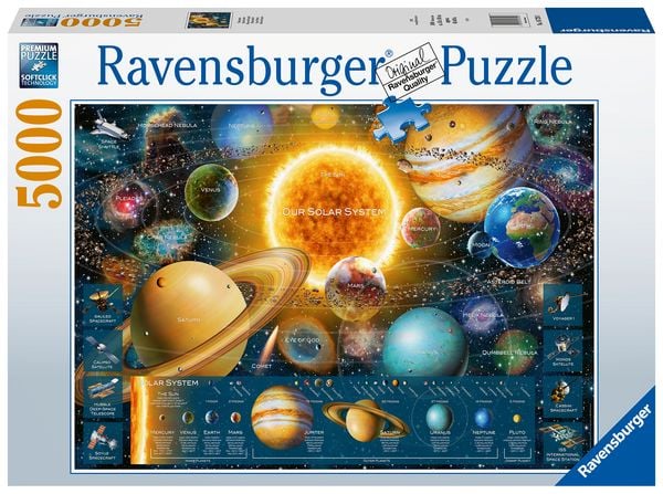 Produktbild: Puzzle Ravensburger Planetensystem 5000 Teile