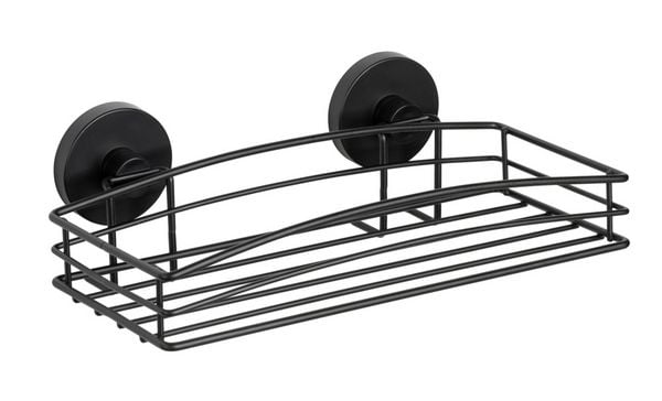 Produktbild: Mod. Vacuum-Loc&reg; Wandablage Schwarz, Befestigen ohne bohren