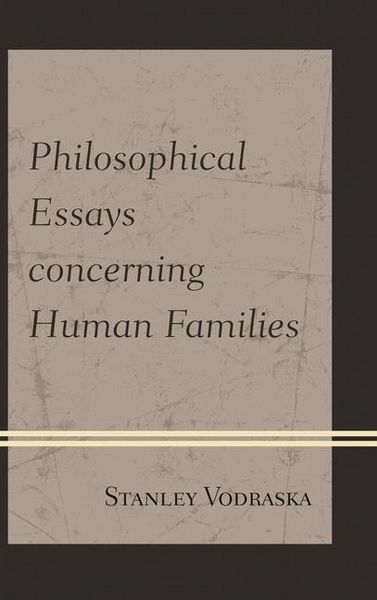 Produktbild: Vodraska, S: Philosophical Essays Concerning Human Families