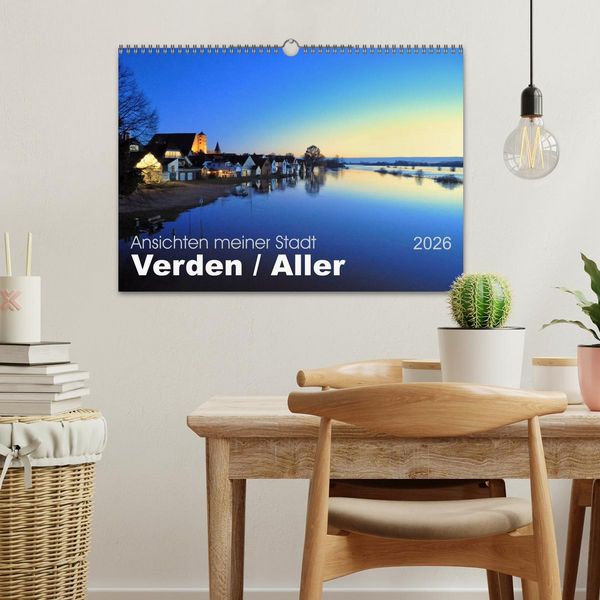 Produktbild: Ansichten meiner Stadt - Verden Aller (Wandkalender 2026 DIN A3 quer), CALVENDO Monatskalender