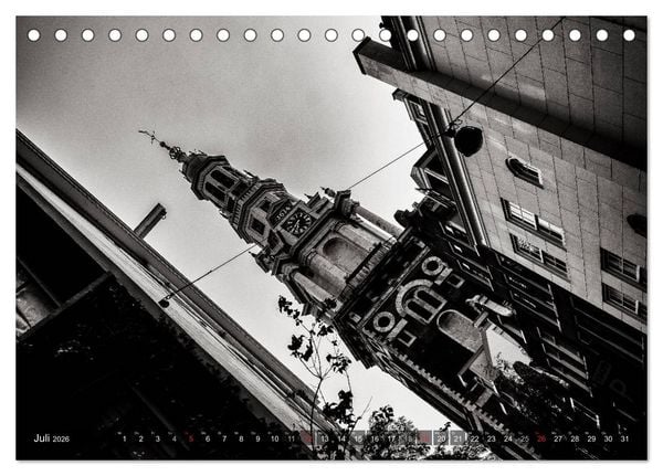Produktbild: Ein Blick auf Amsterdam (Tischkalender 2026 DIN A5 quer), CALVENDO Monatskalender