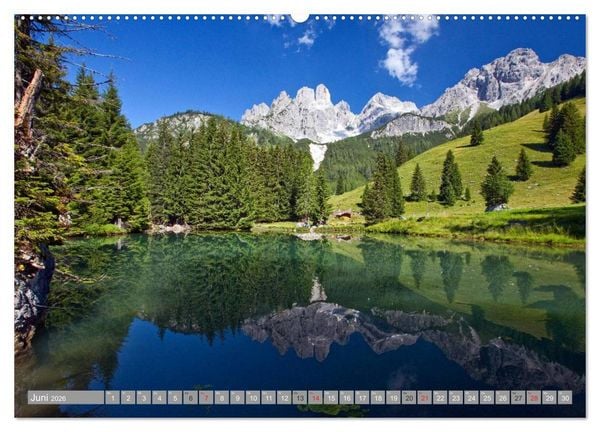 Produktbild: Die Bischofsm&uuml;tze im sch&ouml;nen Salzburger Land (hochwertiger Premium Wandkalender 2026 DIN A2 quer), Kunstdruck in Hochglanz