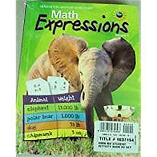Produktbild: Math Expressions: Student Activity Book (2 Volumes) Grade 3