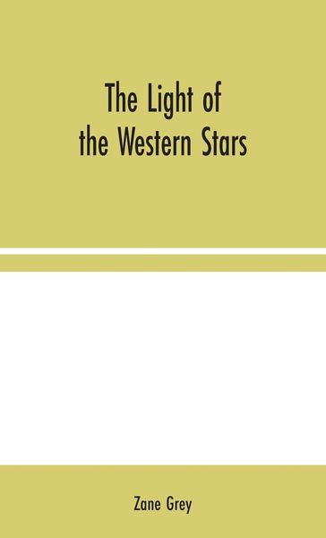 Produktbild: The Light of the Western Stars
