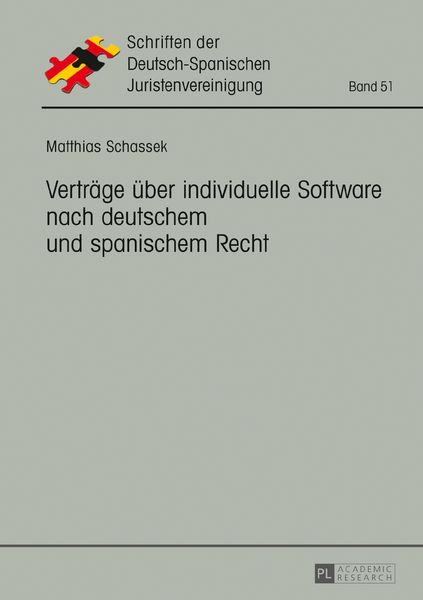 Produktbild: Vertr&auml;ge &uuml;ber individuelle Software nach deutschem und spanischem Recht